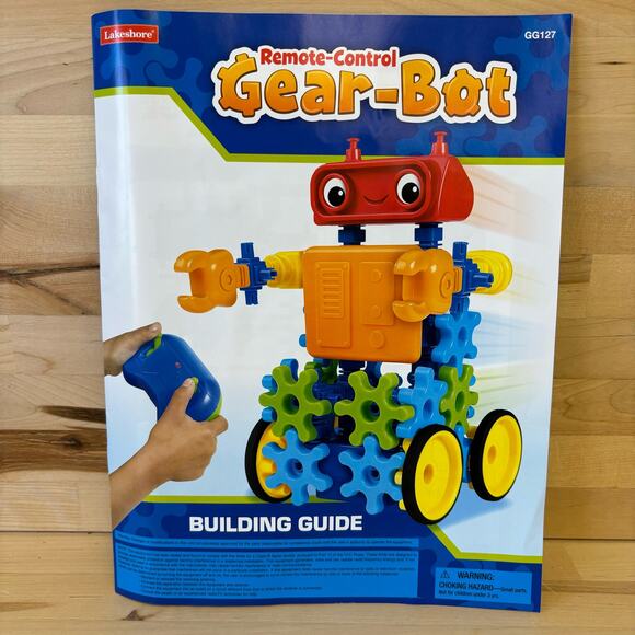 Lakeshore Other - Remote-Control Gear Bot Building Guide Booklet parts GG127